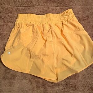 Lululemon Track that high rise lined short